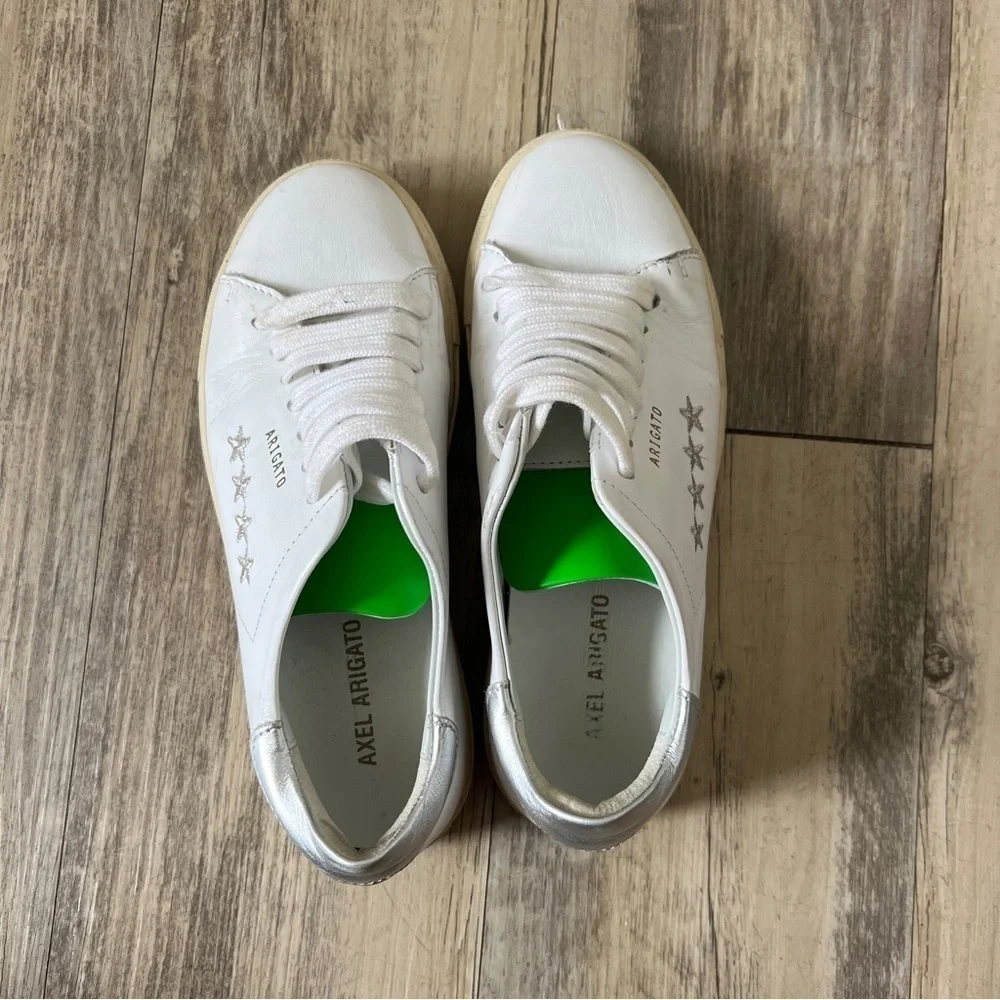 Axel Arigato Four Star Silver Sneakers